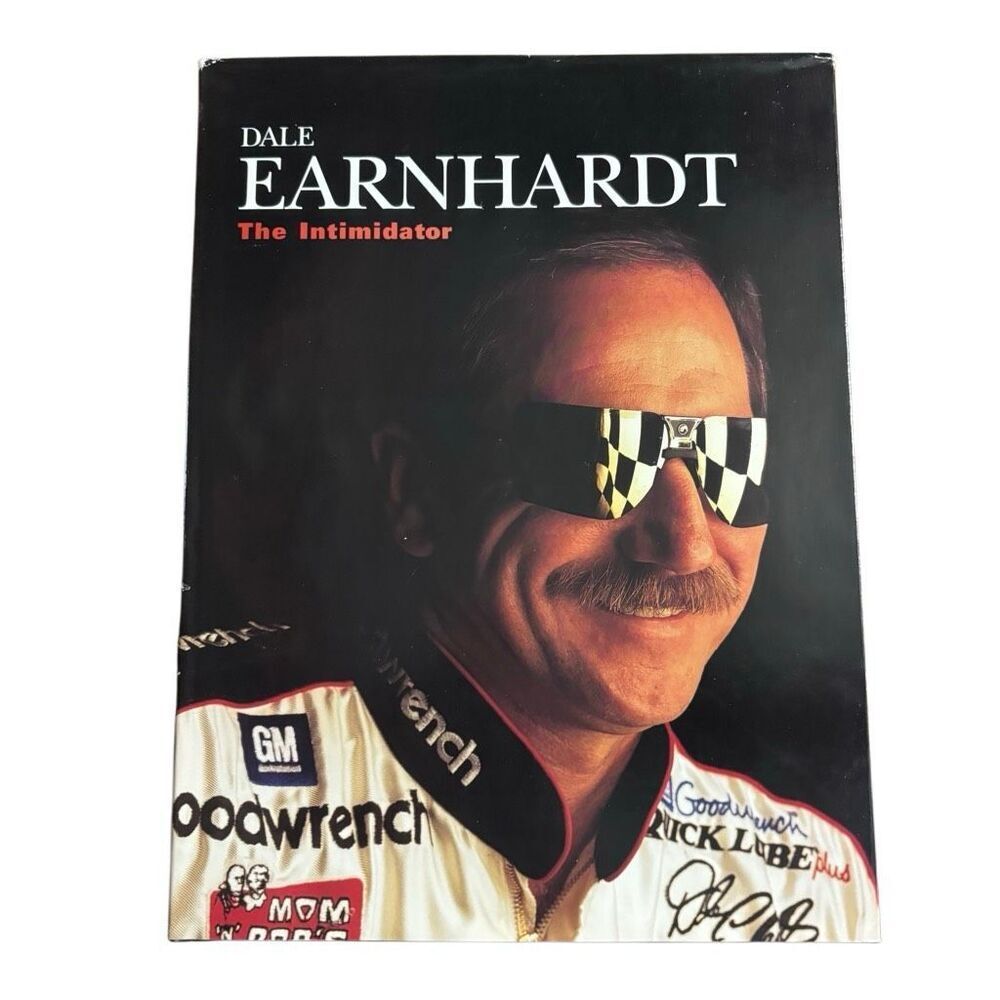 Dale Earnhardt The Intimidator Hard Cover Book
